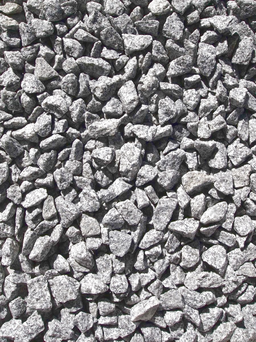 Splitt und Schotter Granit grau  