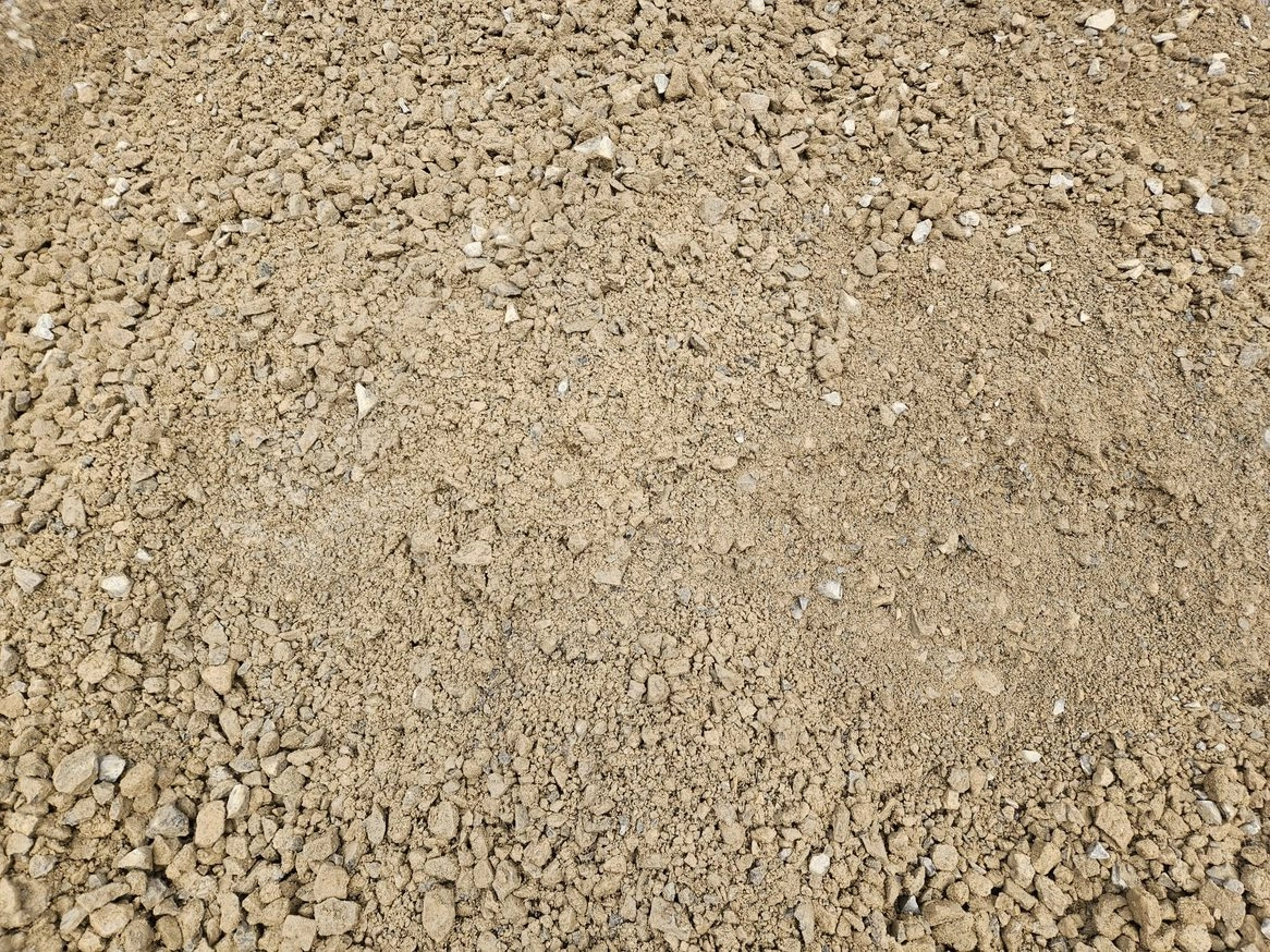 Kalksteinschotter Mineralgemisch Steinberger Hartkalkstein 0 - 45 mm 
