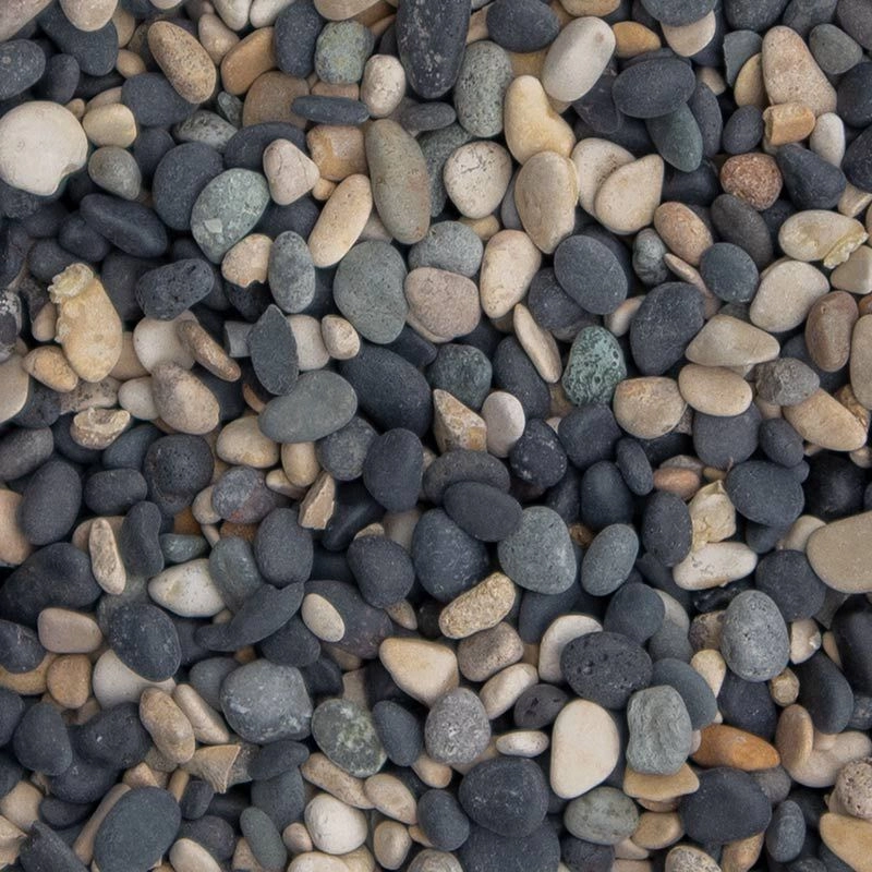 Kies Natural Blend Pebbles 5 - 8 mm natürlich gerundet